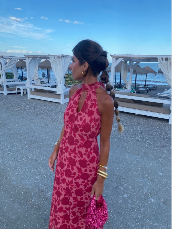 Robe rose Quimera