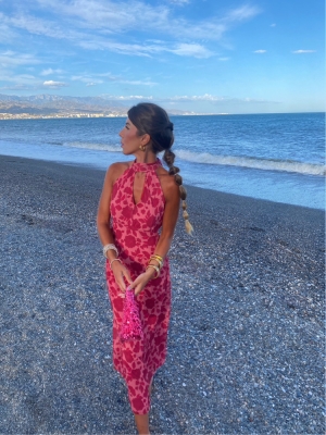 Robe rose Quimera