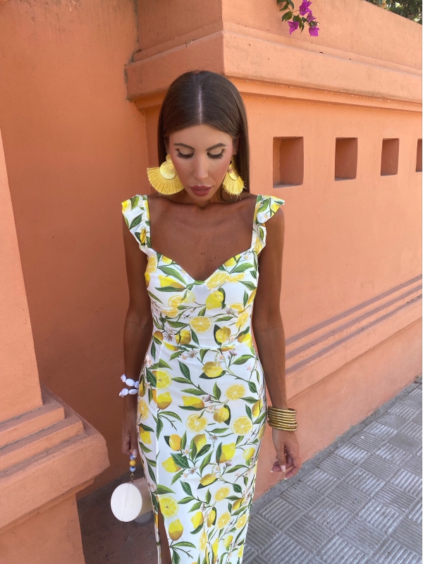 Limones Long Dress