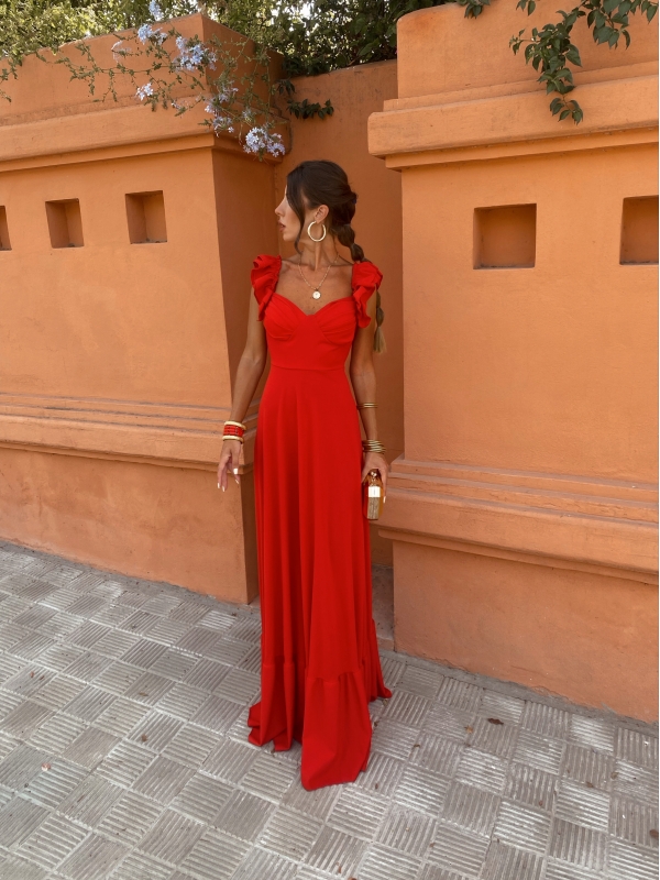 Abito rosso Rizzo