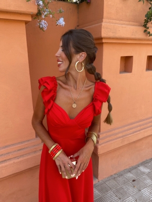 Abito rosso Rizzo
