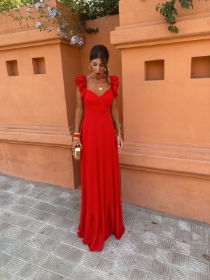 Abito rosso Rizzo