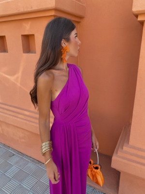 Vestido Capita Saia Bougainvillea