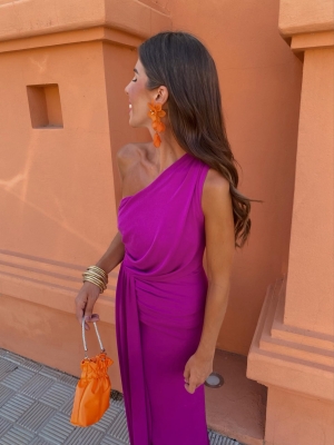 Vestido Capita Saia Bougainvillea