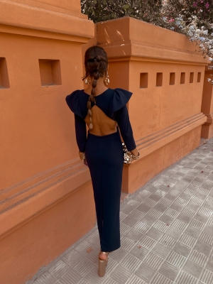 Vestido Játiva Azul Marinho
