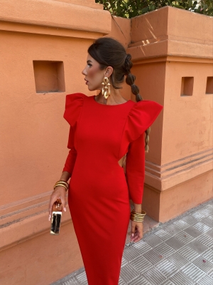 Vestido Játiva Rojo