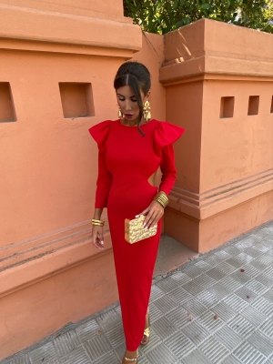 Vestido Játiva Rojo