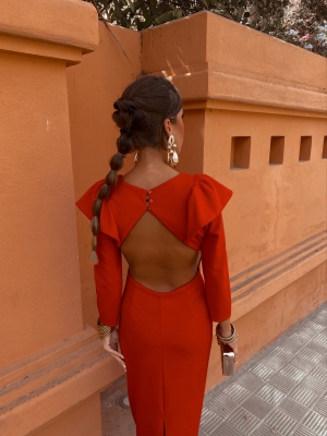 Vestido Játiva Rojo