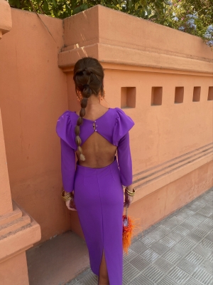 Vestido Játiva Malva