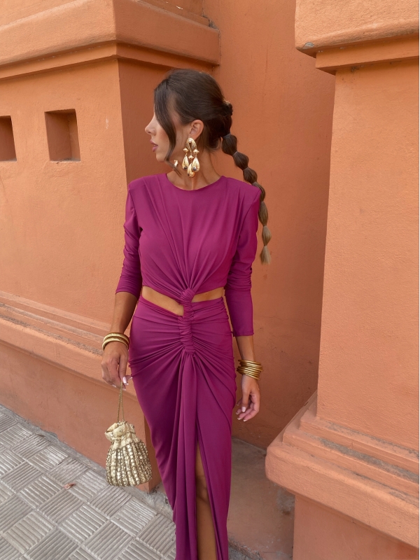 Vestido Pompeya Buganvilla