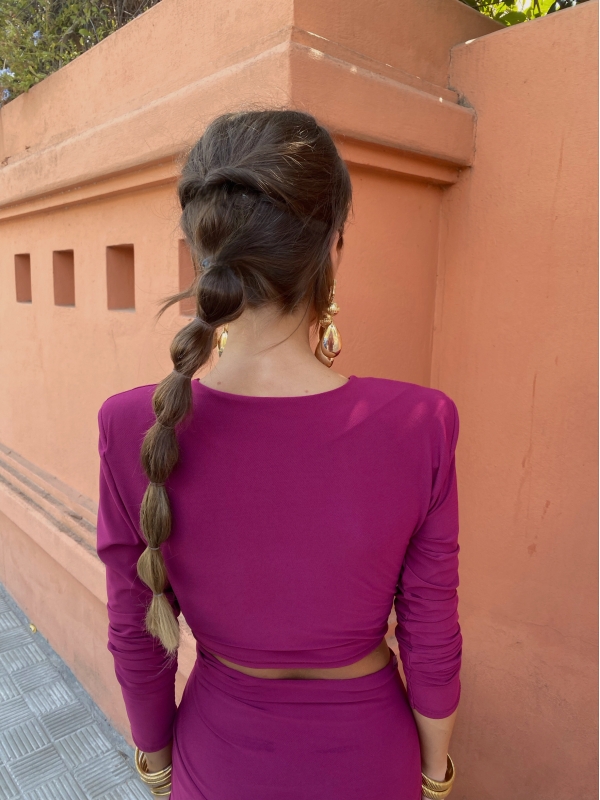 Vestido Pompeya Buganvilla