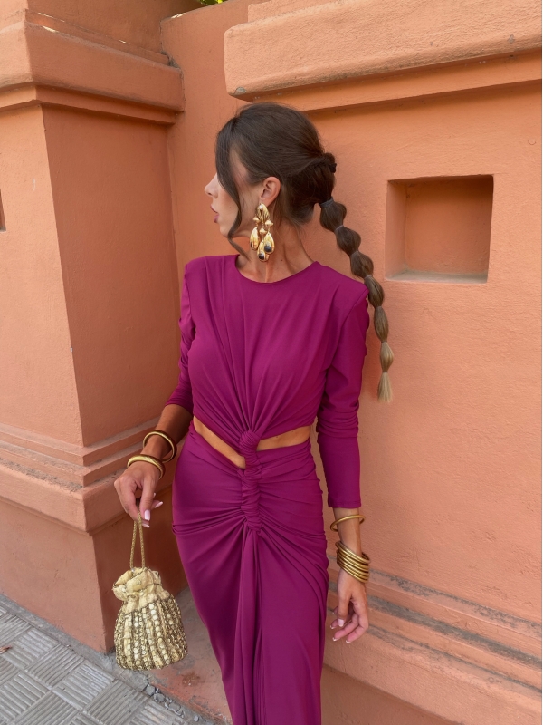 Vestido Pompeya Buganvilla