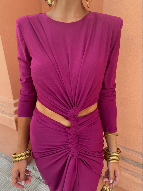 Vestido Pompeya Buganvilla