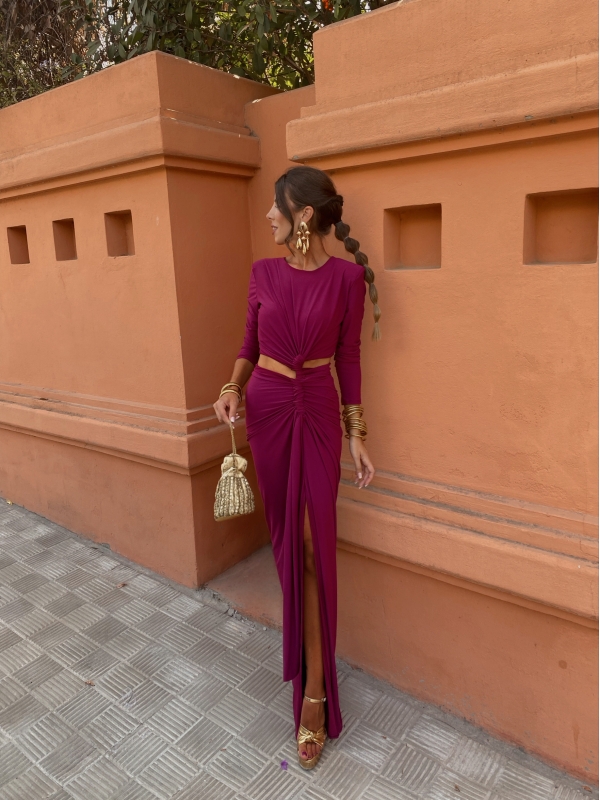 Vestido Pompeya Buganvilla