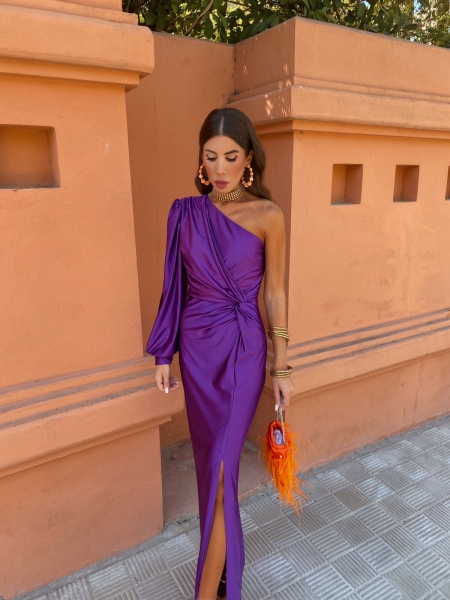 Vestido roxo Umberta