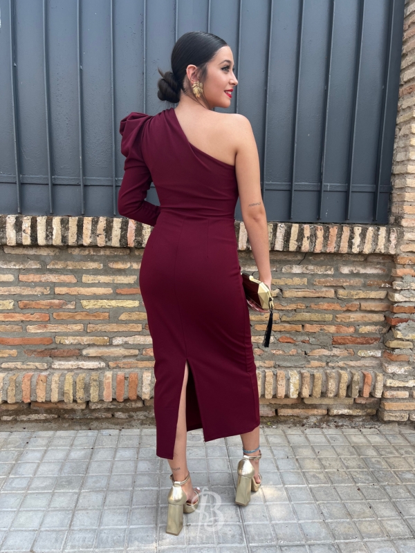 Vestido Colette Bordeaux
