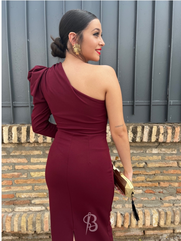 Vestido Colette Bordeaux