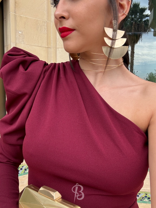 Colette Dress Bordeaux