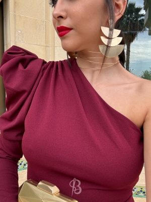 Colette Dress Bordeaux