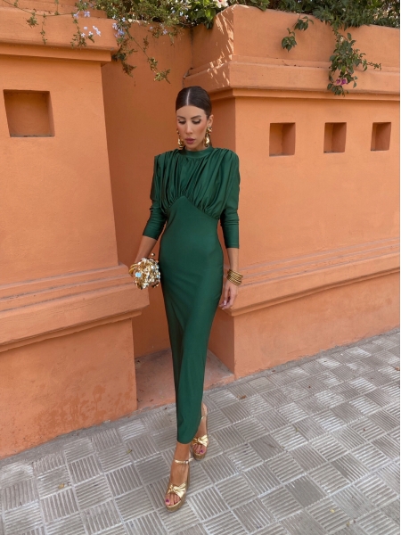 Vestido verde Orozco 2