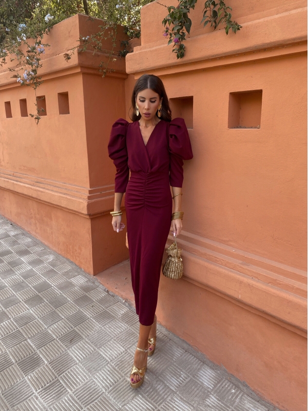 Garnet Dragonfly Dress