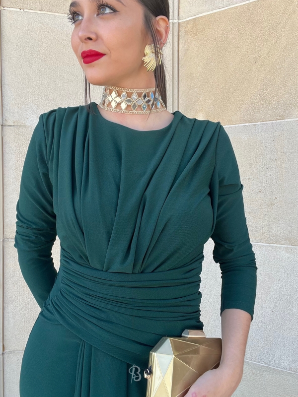 Robe verte Zamarra