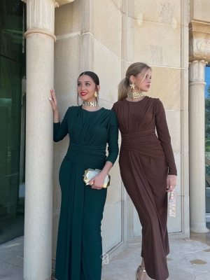Robe verte Zamarra