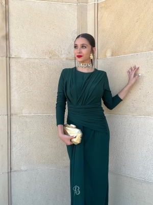 Robe verte Zamarra
