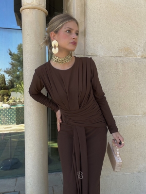 Zamarra Brown Dress