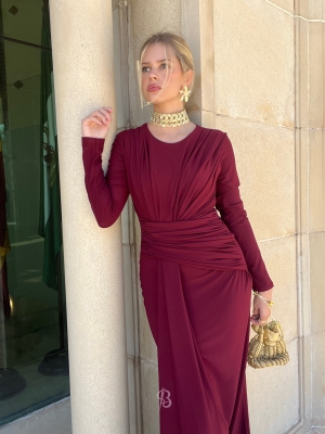 Zamarra Bordeaux Dress