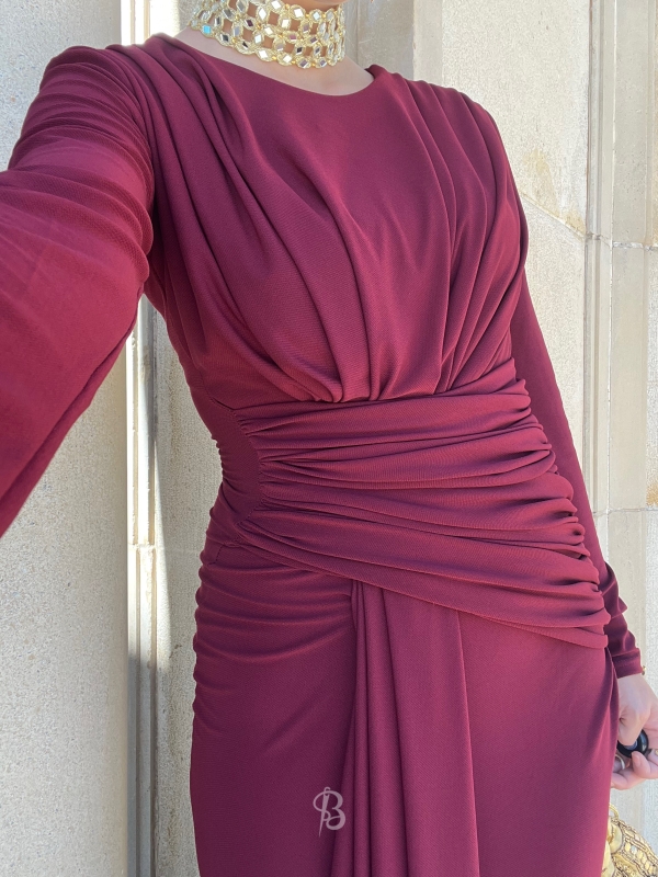 Zamarra Bordeaux Dress