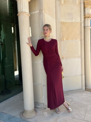 Zamarra Bordeaux Dress
