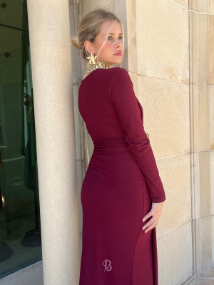 Zamarra Bordeaux Dress