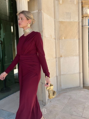 Zamarra Bordeaux Dress