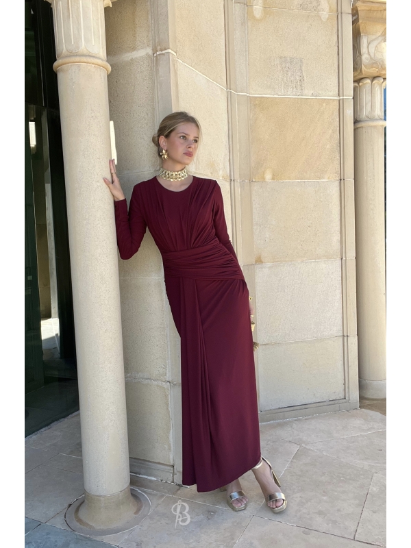 Zamarra Bordeaux Dress