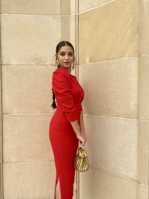 Vestido Yina Rojo