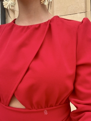 Vestido Yina Rojo