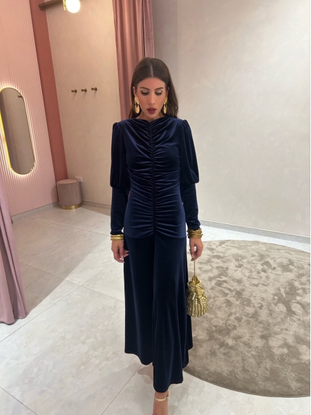 Sousa Dress Navy Blue 2