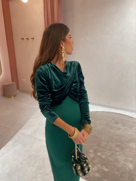 Robe verte Casademunt