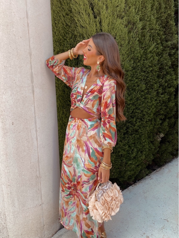 Mamajuana Beige Dress