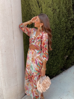 Mamajuana Beige Dress