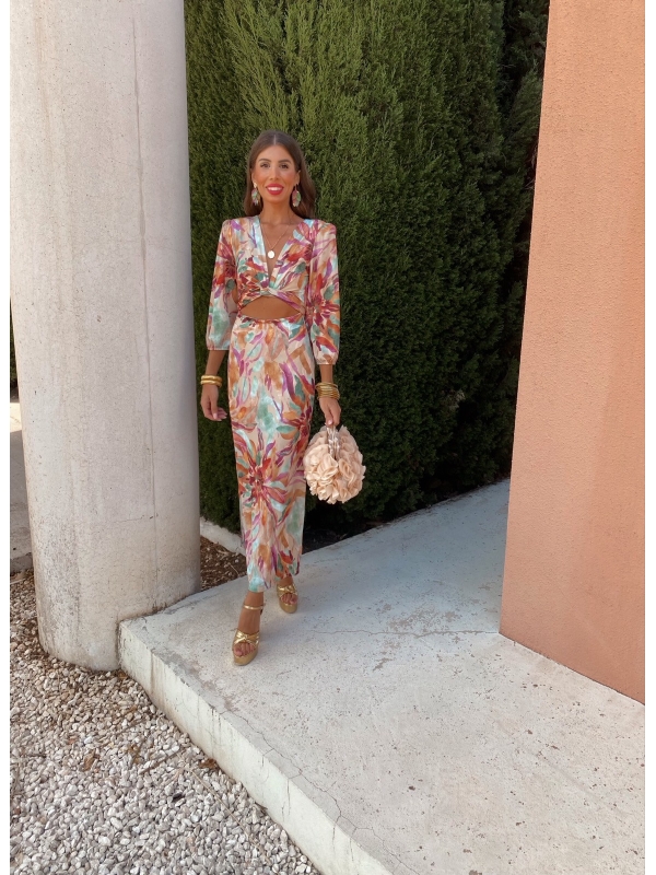 Mamajuana Beige Dress