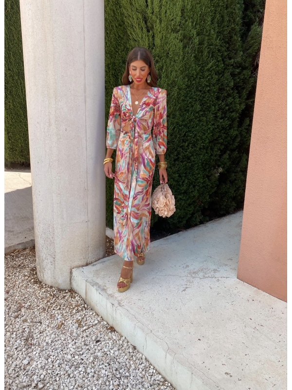 Mamajuana Beige Dress