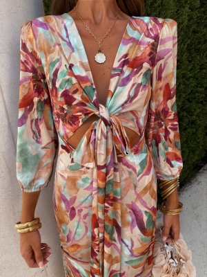 Mamajuana Beige Dress