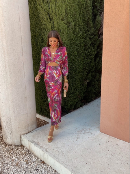 Vestido Mamajuana Rosa 2