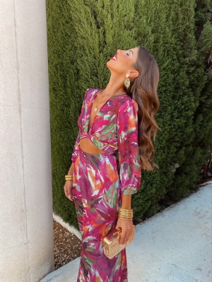 Vestido rosa Mamajuana