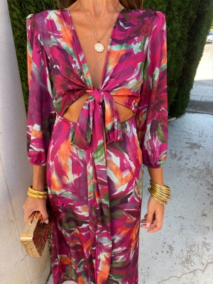 Vestido rosa Mamajuana