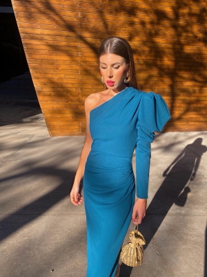 Vestido Colette Petróleo