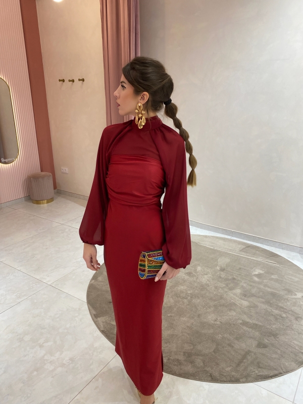 Sayalonga Garnet Dress