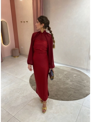 Sayalonga Garnet Dress